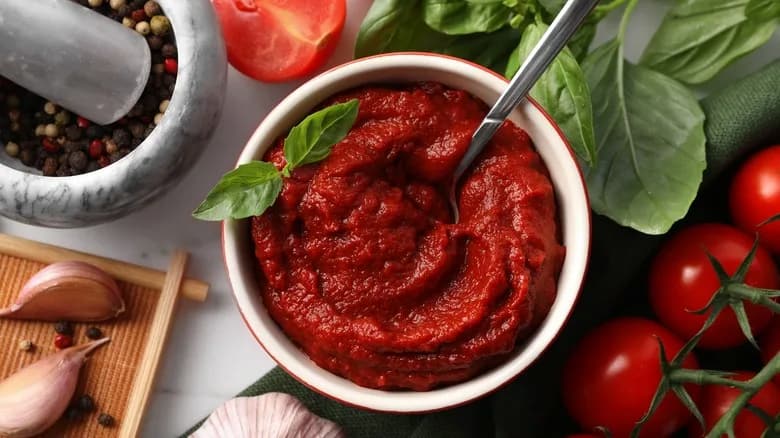 تصویر 4 از رب گوجه فرنگی دلپذیر با قابلیت ترکیب سریع و پخش یکنواخت در فرآیند پخت